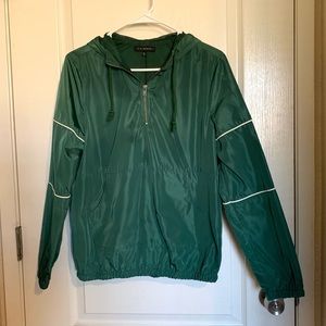 L.A. Hearts Green Windbreaker